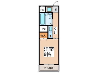 間取図 ドミール平野