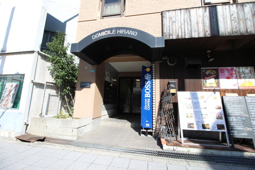 エントランス部分 ドミール平野