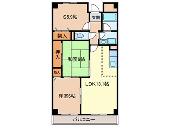 間取図 ハイアットプレイス