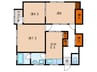 メゾン西山町 3DKの間取り