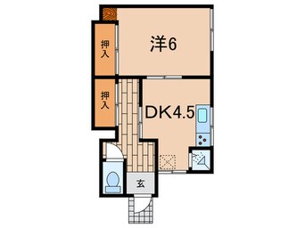 間取図 メゾン西山町