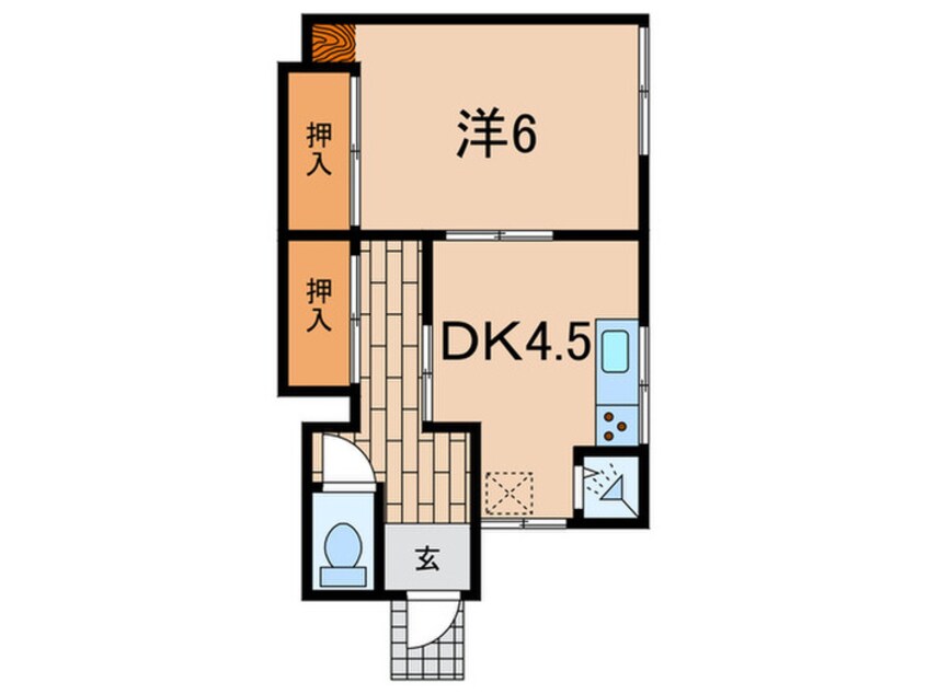 間取図 メゾン西山町