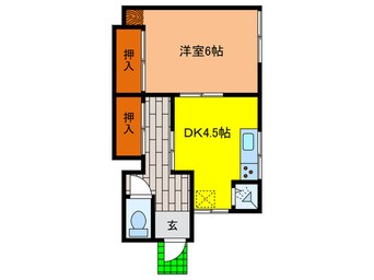 間取図 メゾン西山町