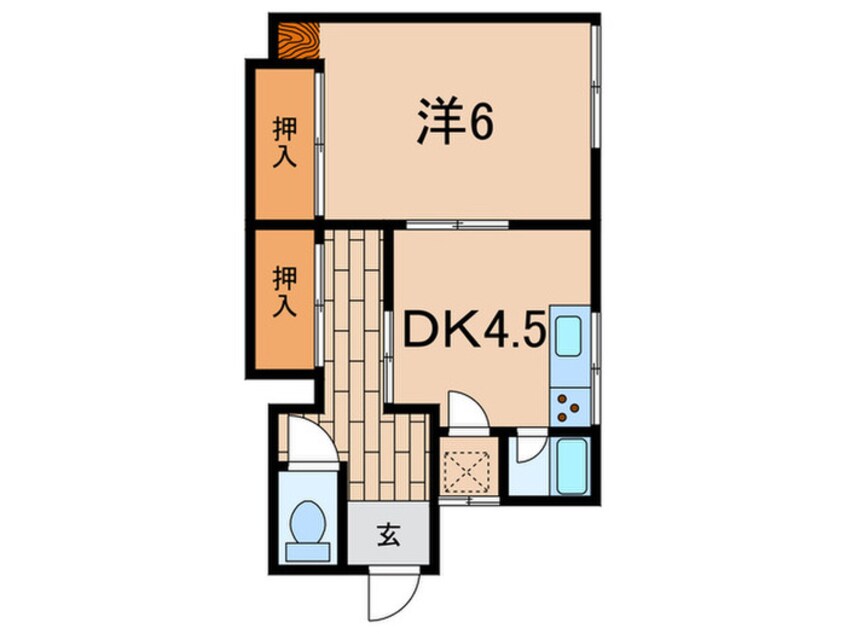 間取図 メゾン西山町