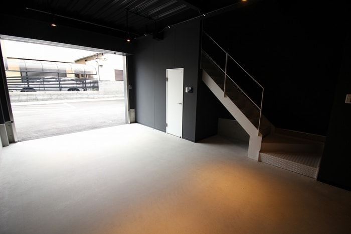 室内からの展望 玉井町GarageHouse