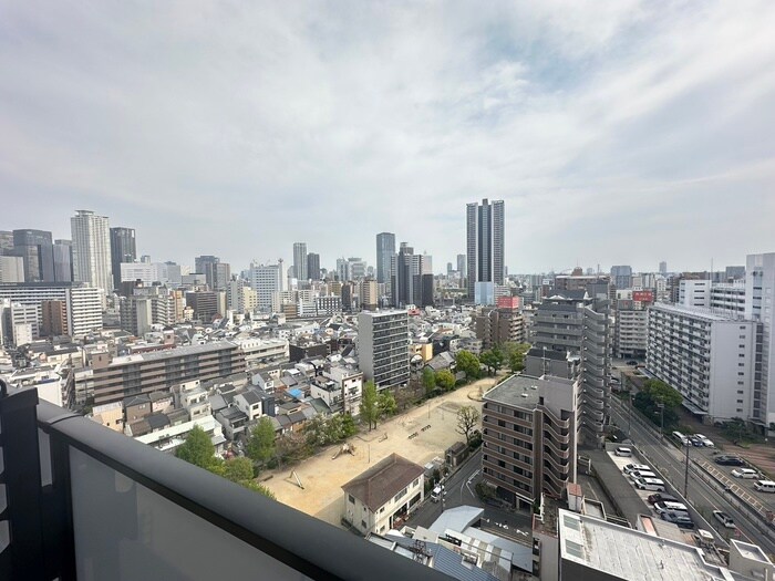 室内からの展望 プレサンスグラン福島(１６０３)