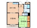 ハイフラット静徳の間取図