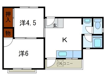 間取図 三佳マンション