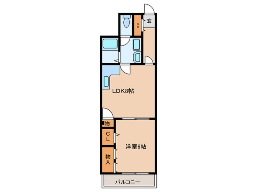 間取図 アンドライフ２３