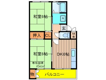 間取図 マンション摂