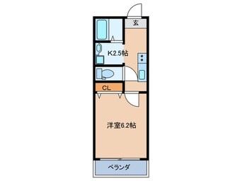 間取図 みおつくし都島