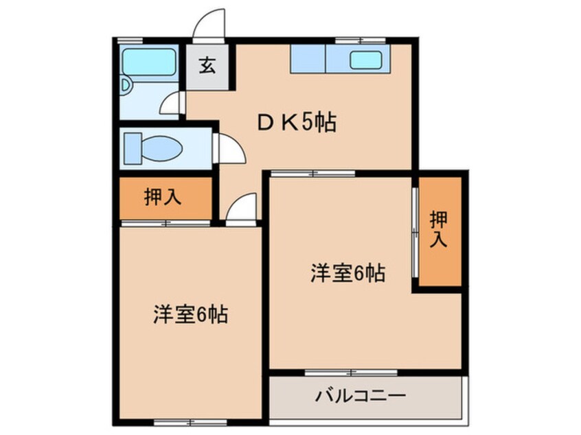 間取図 パークマンション武庫之荘
