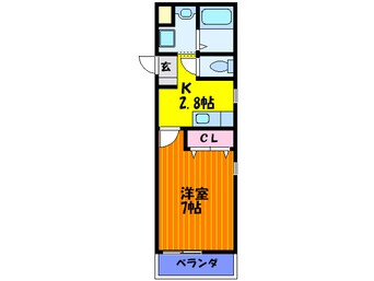 間取図 プレミア－ジュ住道