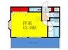 パレス東洋豊里２号館 1Rの間取り