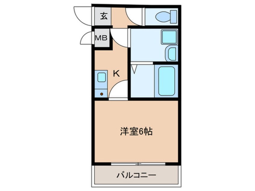 間取図 Ｃａｓｔ　ｃｏｕｒｔ