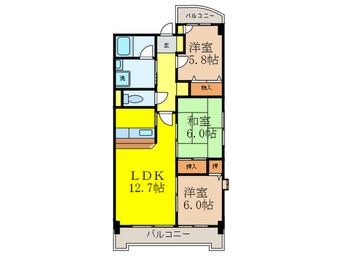 間取図 プ・ヴォワール２１