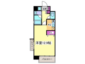 間取図 ア－バンエ－ス夕陽丘パル