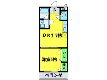 間取図 ピアチェ－レ