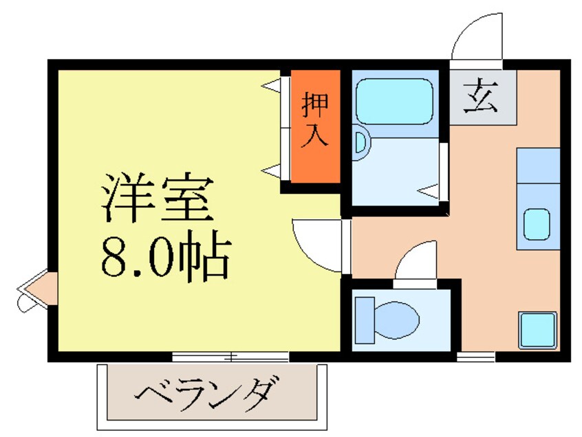 間取図 メルベーユ