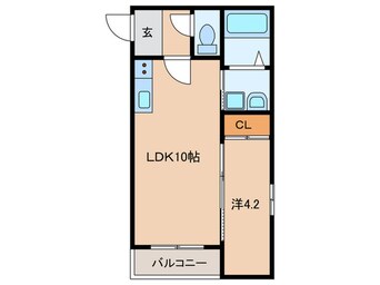 間取図 フォルス塚口