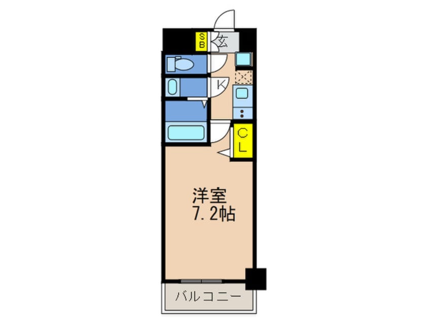 間取図 ﾚｼﾞﾃﾞﾝｽ神戸大倉山ｸﾞﾙｰﾌﾞ(304)