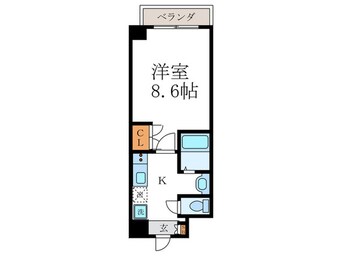 間取図 シャントール二条