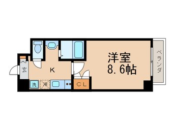 間取図 シャントール二条