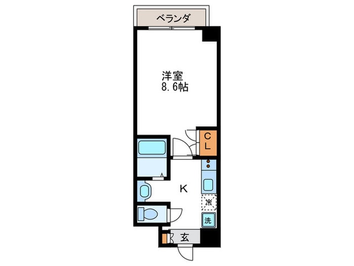 間取り図 シャントール二条