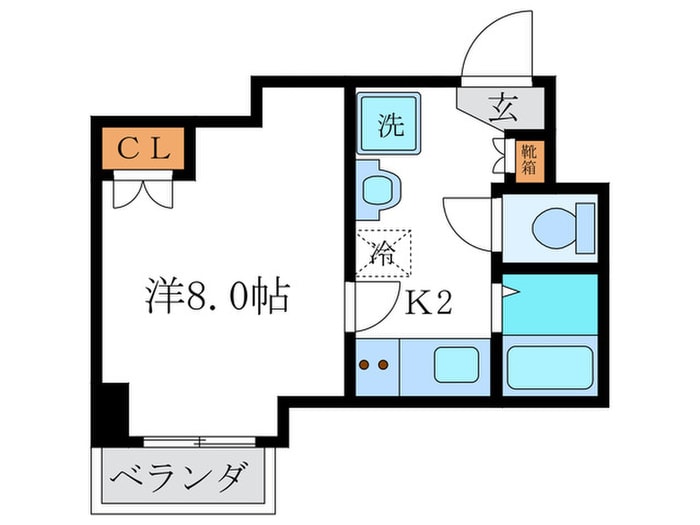 間取り図 シャントール二条