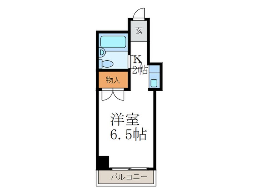 間取図 シャンブル伊川