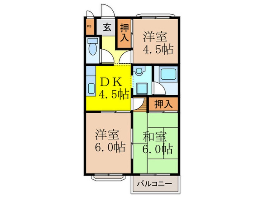 間取図 春日マンション