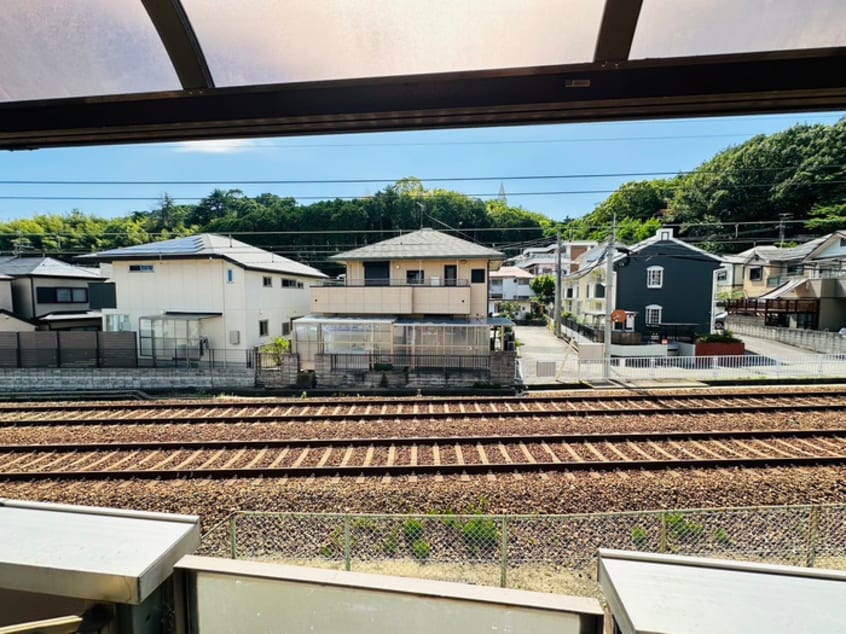 室内からの展望 鈴木ハイツ