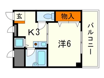 間取図 エ－ル箕岡