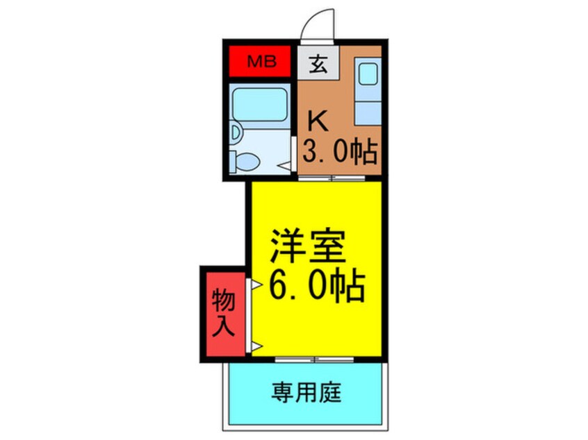 間取図 桜町ハイツ