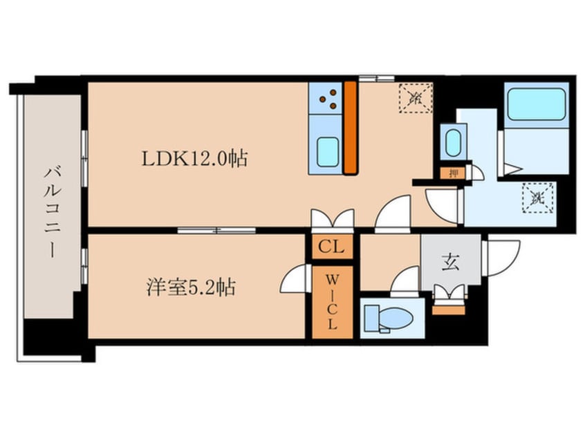 間取図 ＣＡＬＭ姉小路通