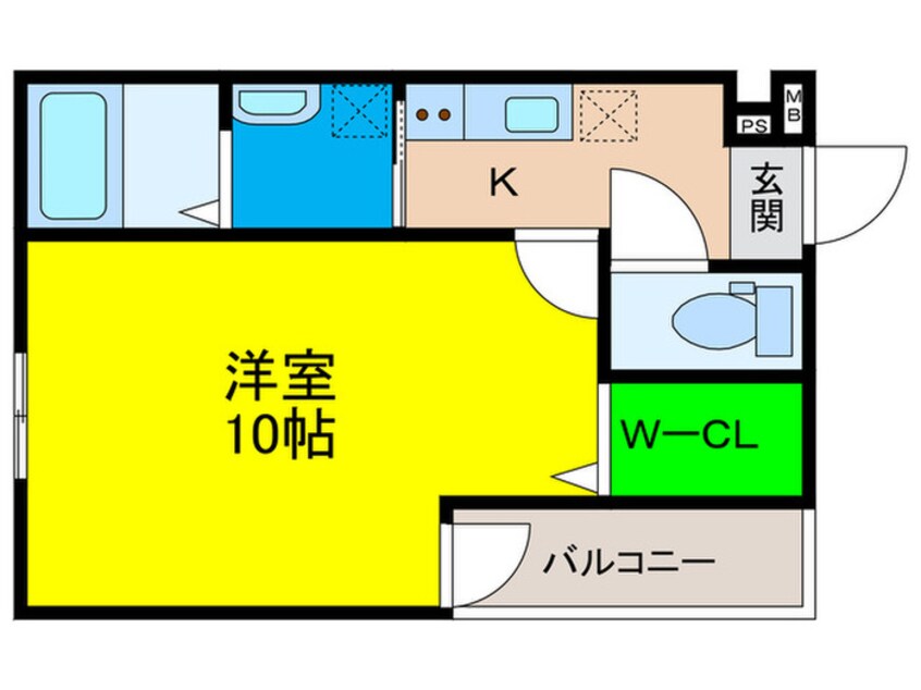 間取図 ハピネス高師浜