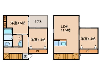 間取図 ユニキューブ美崎