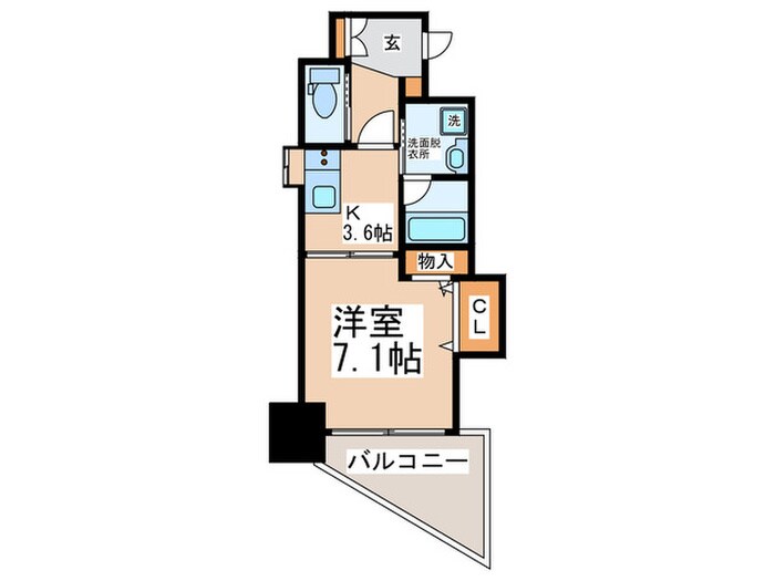 間取り図 ハイツオリオン