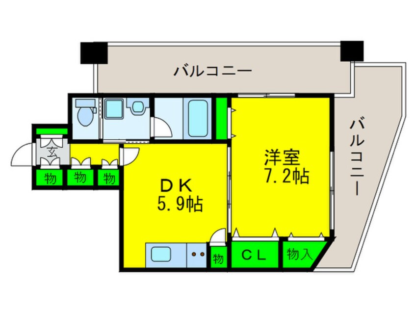 間取図 ハイツオリオン