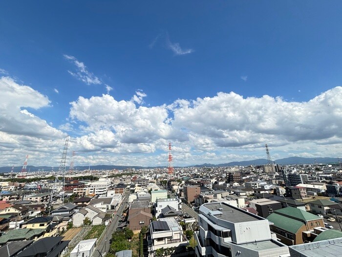 室内からの展望 ハイツオリオン