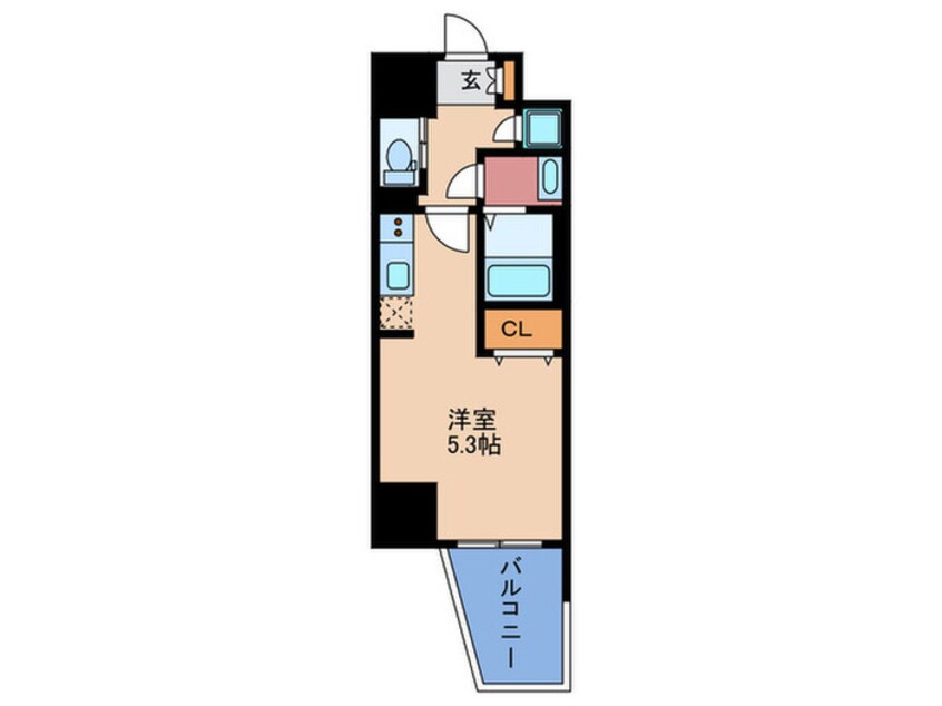 間取図 HORIZON　UMEDA　NORTH