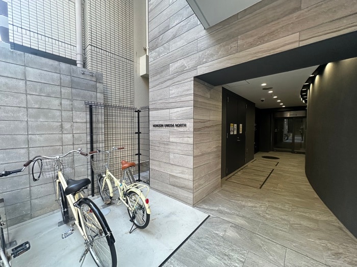 駐輪場 HORIZON　UMEDA　NORTH