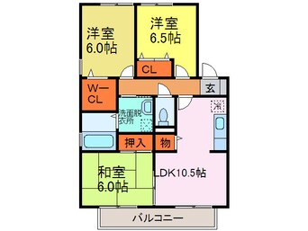 間取図 国見坂ハイツ