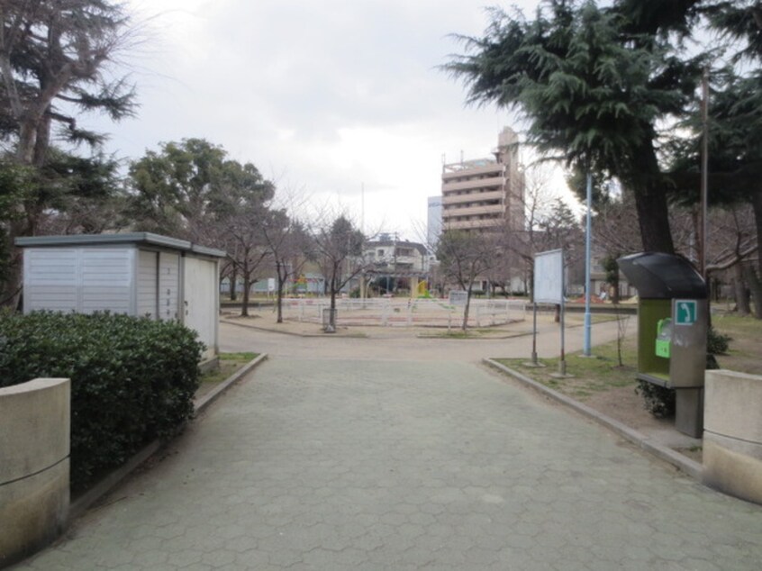 愛染公園(公園)まで120m クレビオス難波ＥＡＳＴ(903)