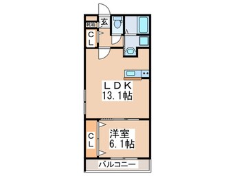 間取図 ステラウッド恵美坂