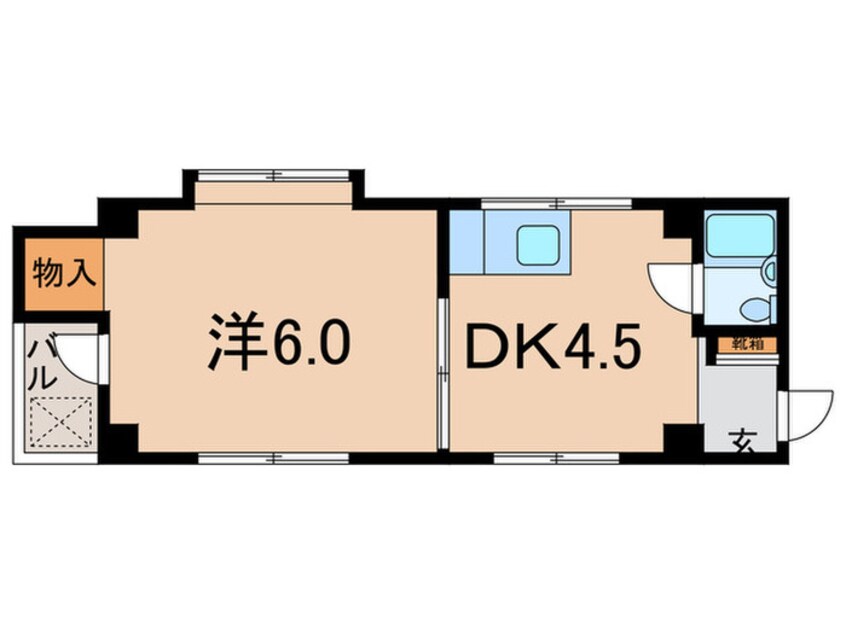 間取図 富松城レジデンス