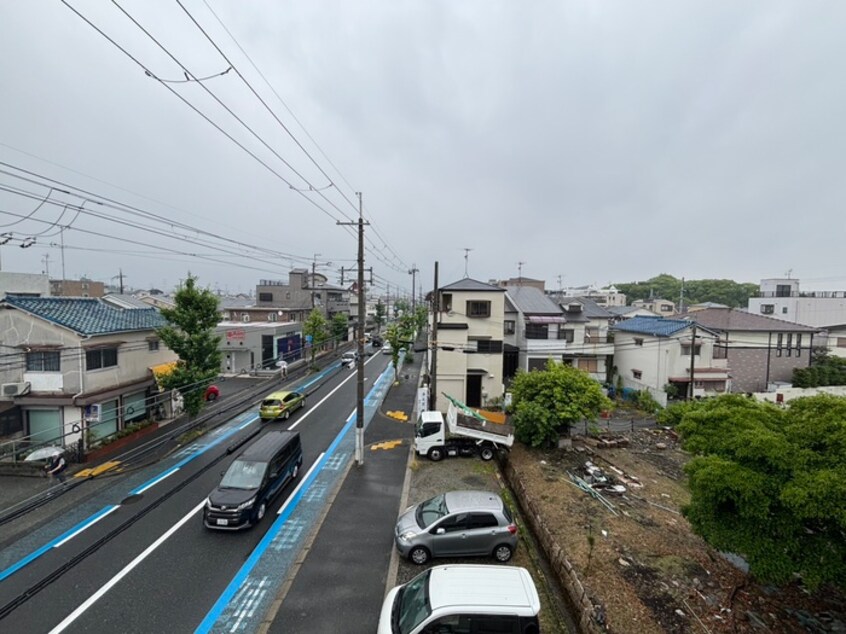 室内からの展望 富松城レジデンス