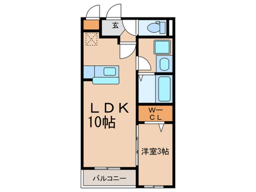 間取図 サニーヴィラ　エテルノM