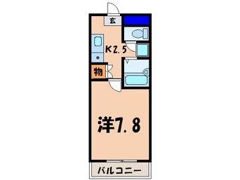 間取図 Ｍプラザ大住　弐番館