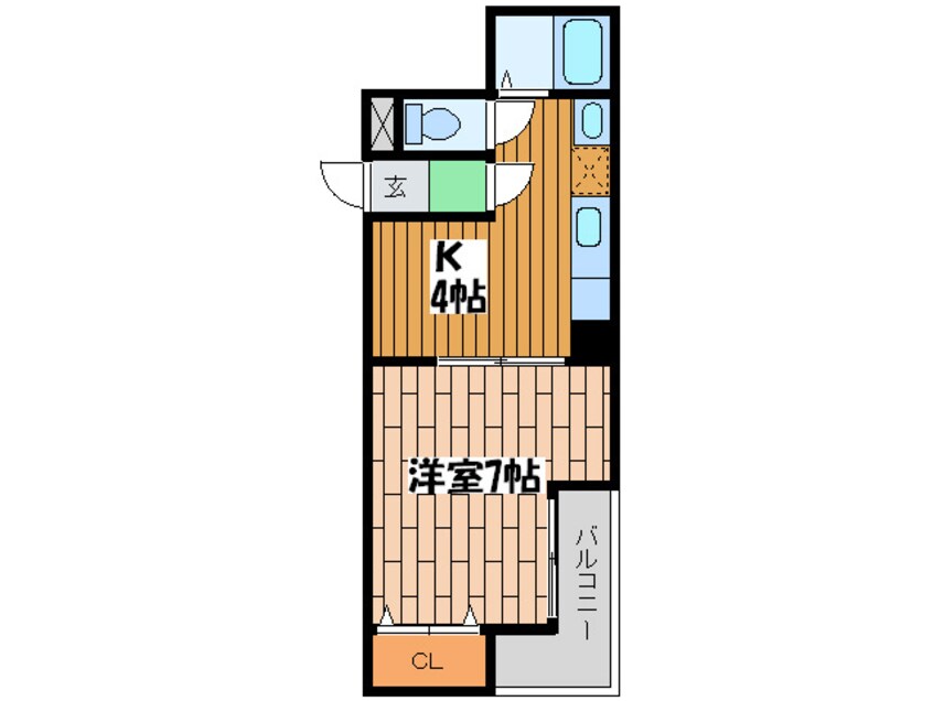 間取図 コンフォート真田山東